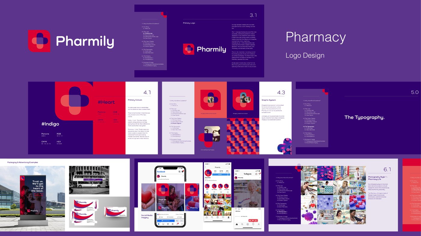 Pharmily brand guidelines